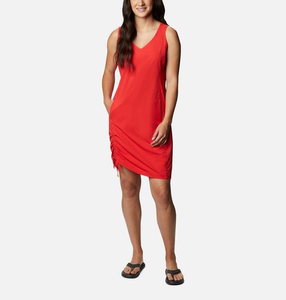 Columbia Anytime Casual III Dresses Red For Women's NZ92430 New Zealand